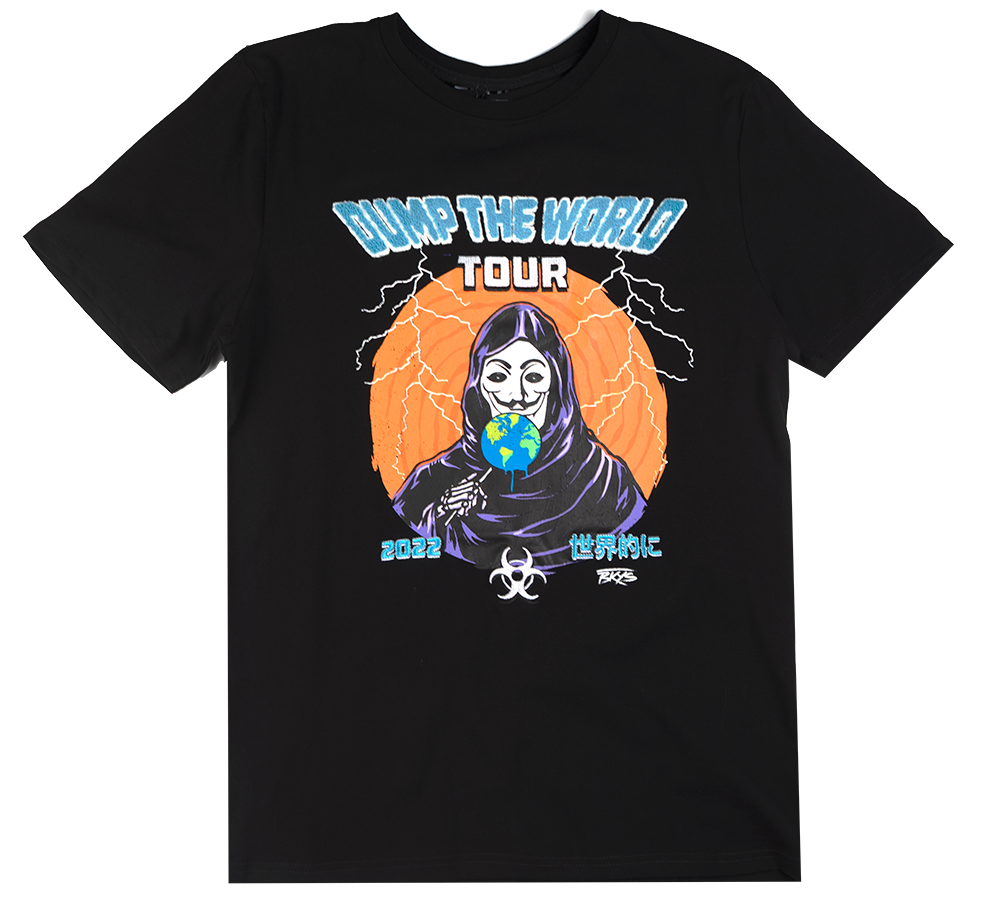 BKYS GRAPHIC T-SHIRT BLACK - T465