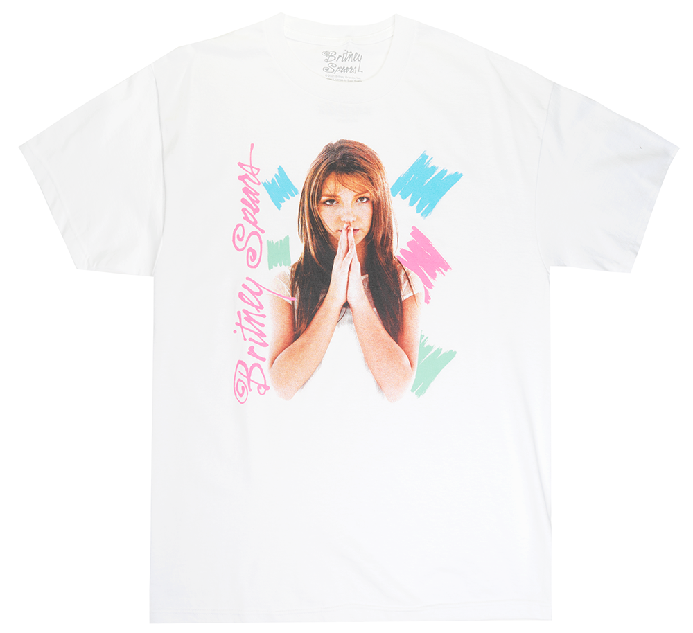 LICENSED BRITNEY SPEARS T-SHIRT WHITE - BRS1430