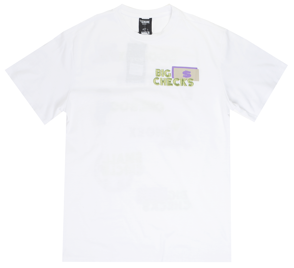 GENUINE GRAPHIC T-SHIRT WHITE - GN3204