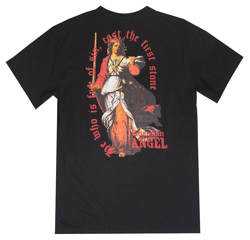 GENUINE GRAPHIC T-SHIRT BLACK - GN3042