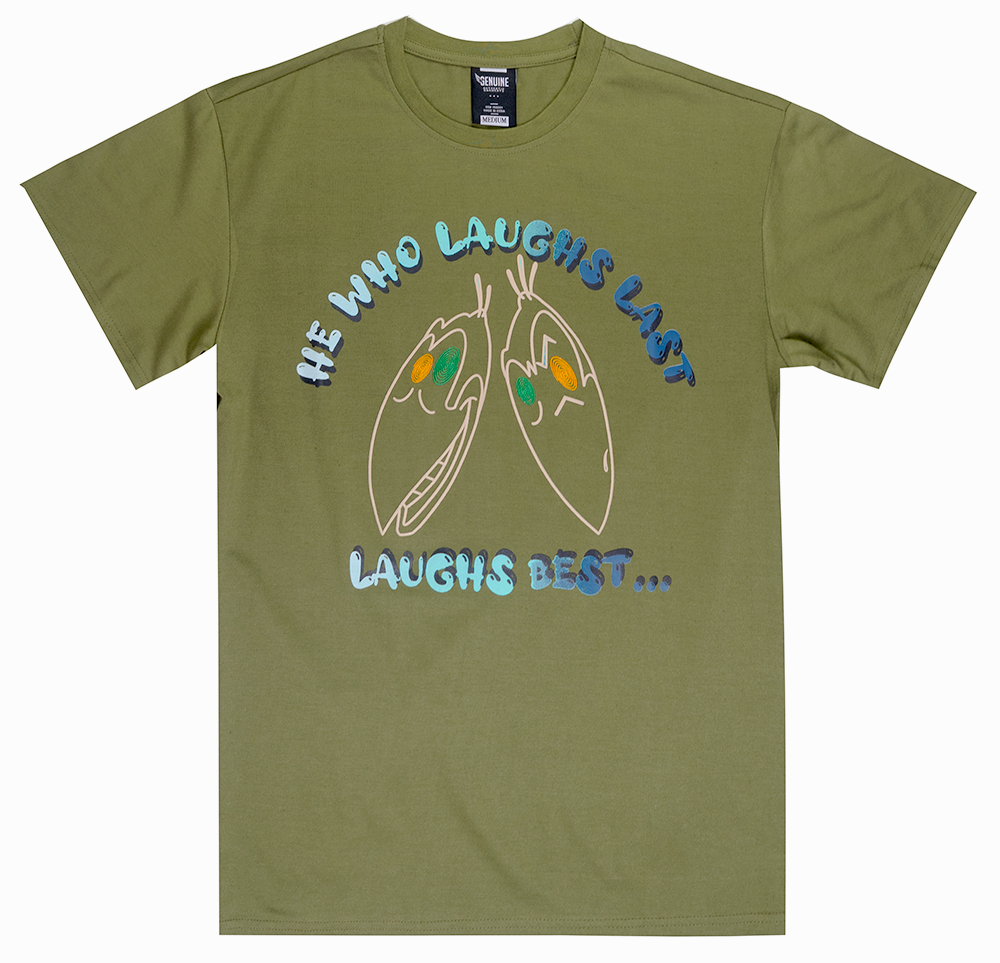 GENUINE GRAPHIC T-SHIRT OLIVE - GN3205