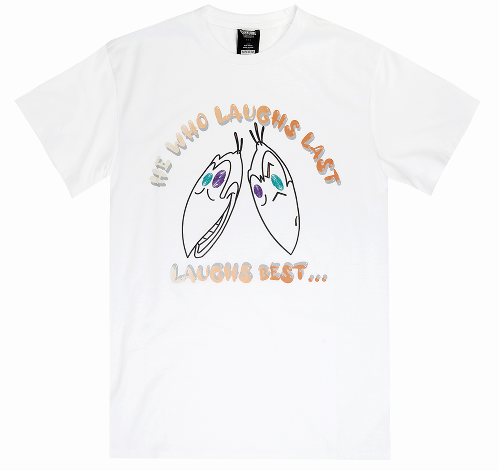 GENUINE GRAPHIC T-SHIRT WHITE - GN3205