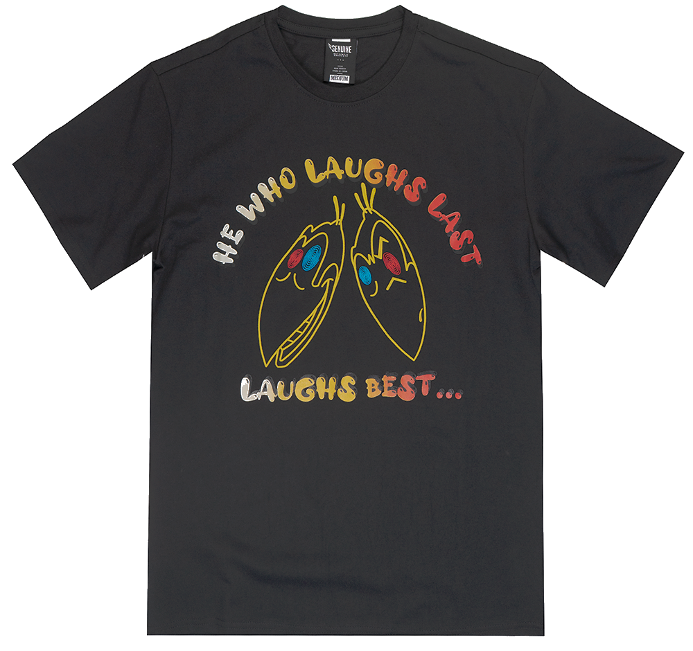 GENUINE GRAPHIC T-SHIRT BLACK - GN3205