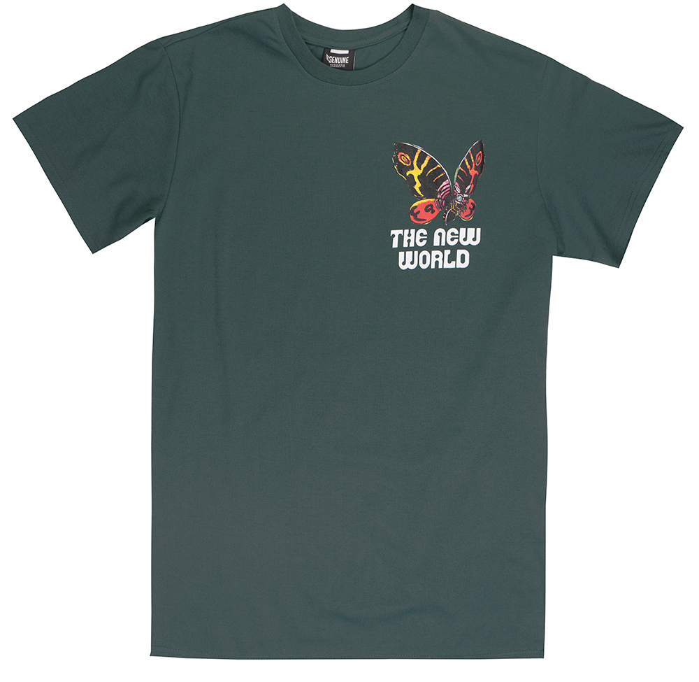 GENUINE GRAPHIC T-SHIRT DARK GREEN - GN3149