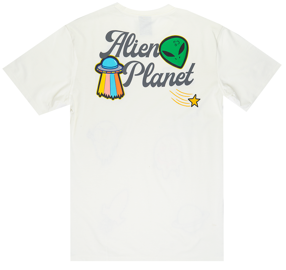 GENUINE GRAPHIC T-SHIRT OFF WHITE - GN3183