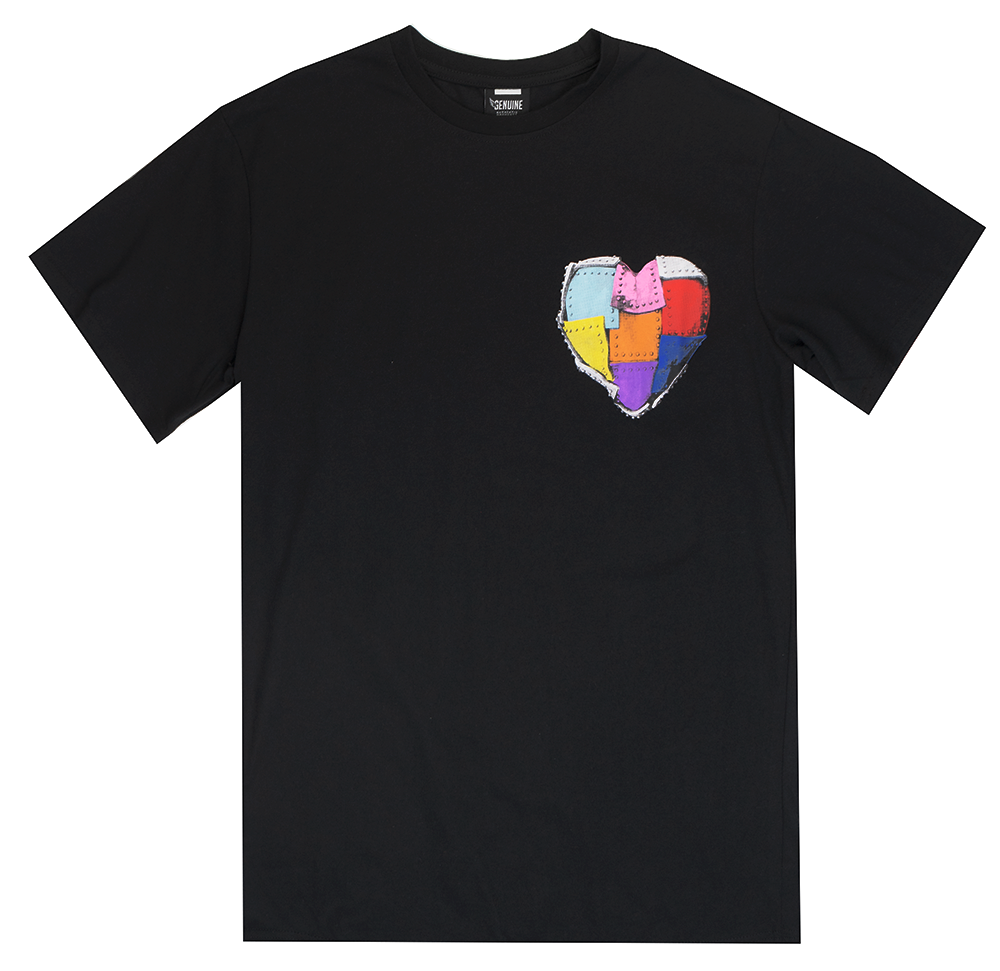 GENUINE GRAPHIC T-SHIRT BLACK - GN3182