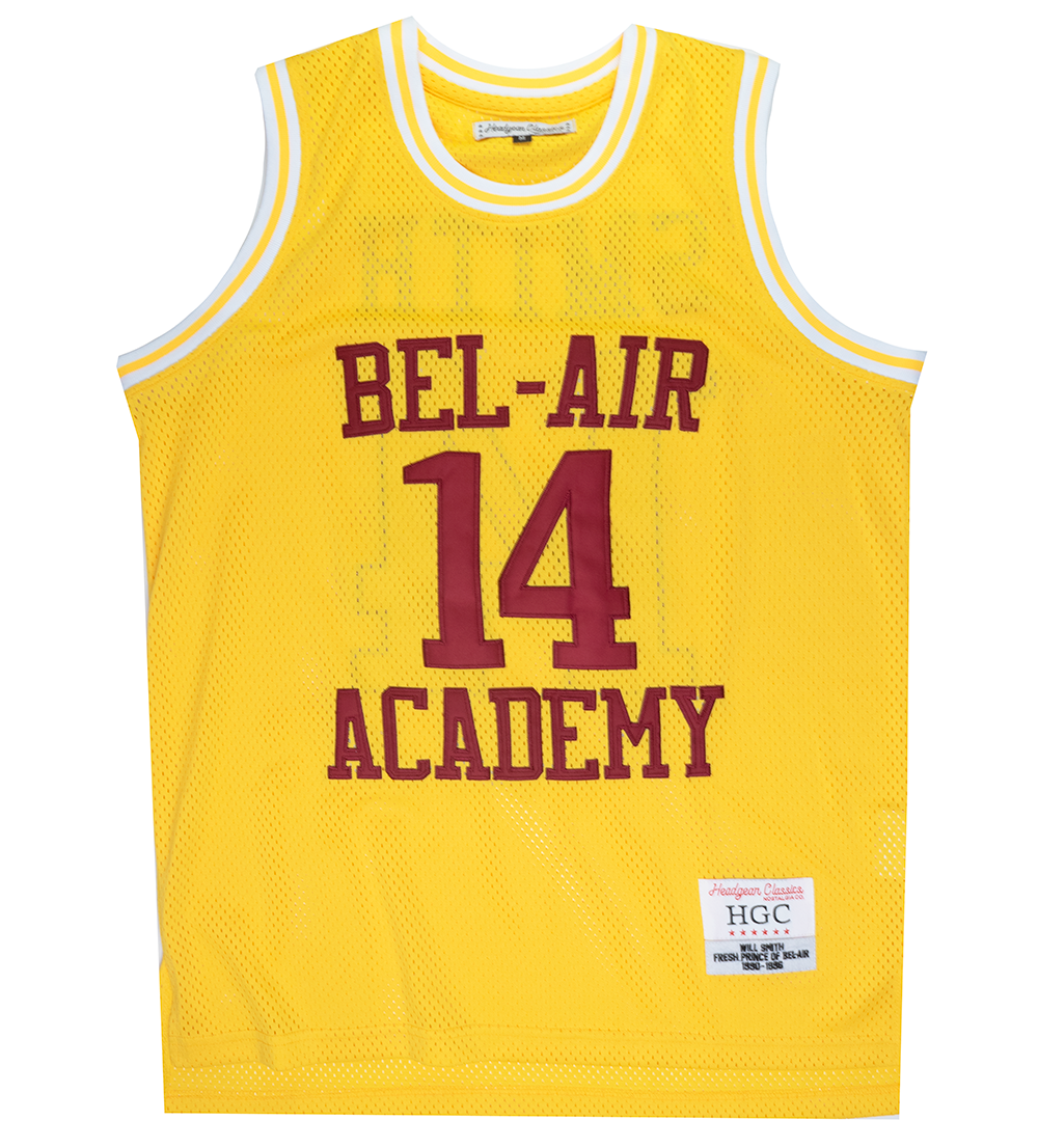 HEADGEAR ASSORTED FRESH PRINCE BASKETBALL JERSEY ASST - HGC-BBJ-FRP