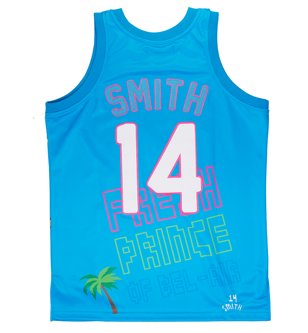 HEADGEAR ASSORTED FRESH PRINCE BASKETBALL JERSEY ASST - HGC-BBJ-FRP