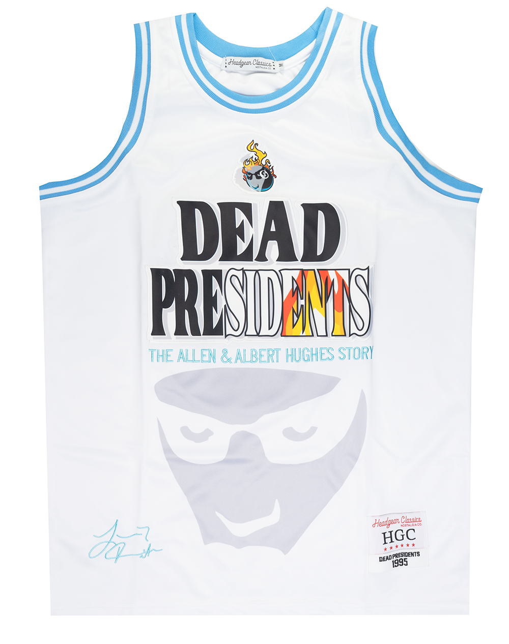 HEADGEAR ASSORTED DEAD PRESIDENTS BASKETBALL JERSEY ASST - HGC-BBJ-DP