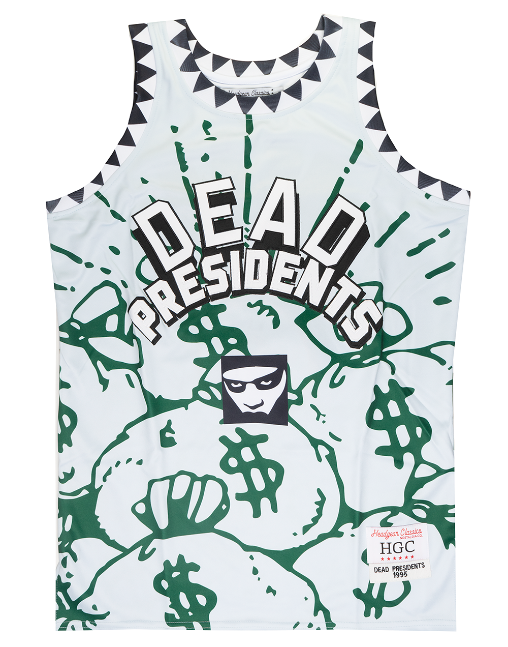 HEADGEAR ASSORTED DEAD PRESIDENTS BASKETBALL JERSEY ASST - HGC-BBJ-DP