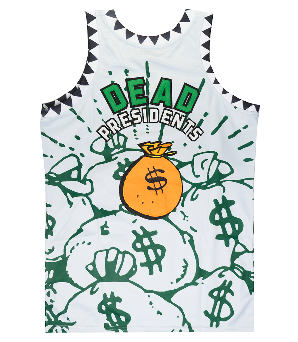 HEADGEAR ASSORTED DEAD PRESIDENTS BASKETBALL JERSEY ASST - HGC-BBJ-DP