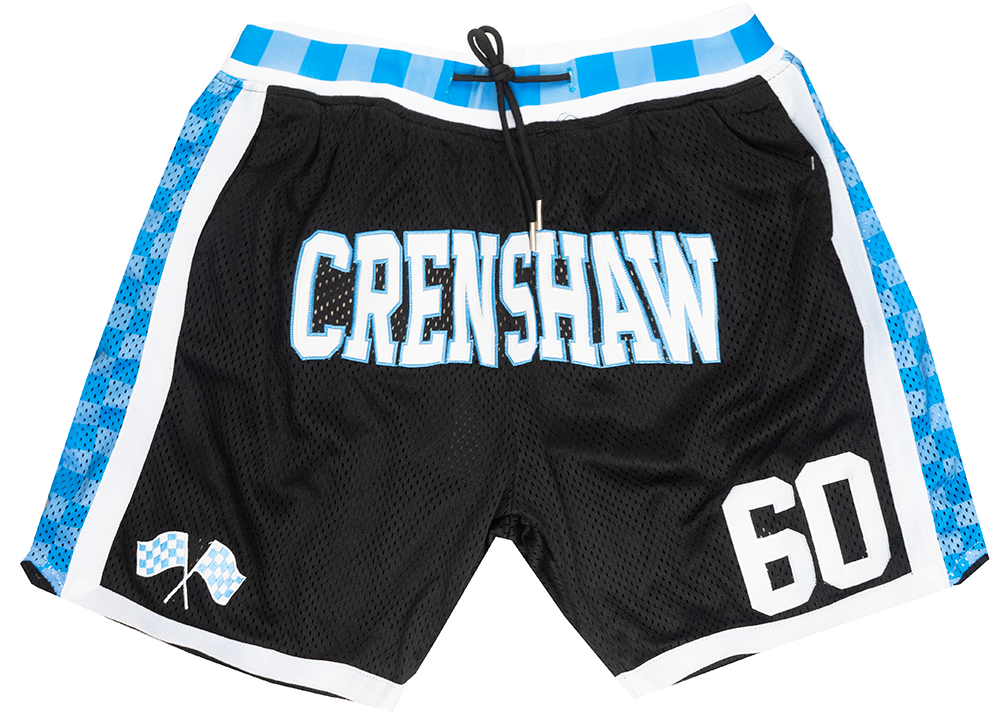 HEADGEAR ASSORTED CRENSHAW BASKETBALL JERSEY SHORTS ASST - HGC-SHT-CREN
