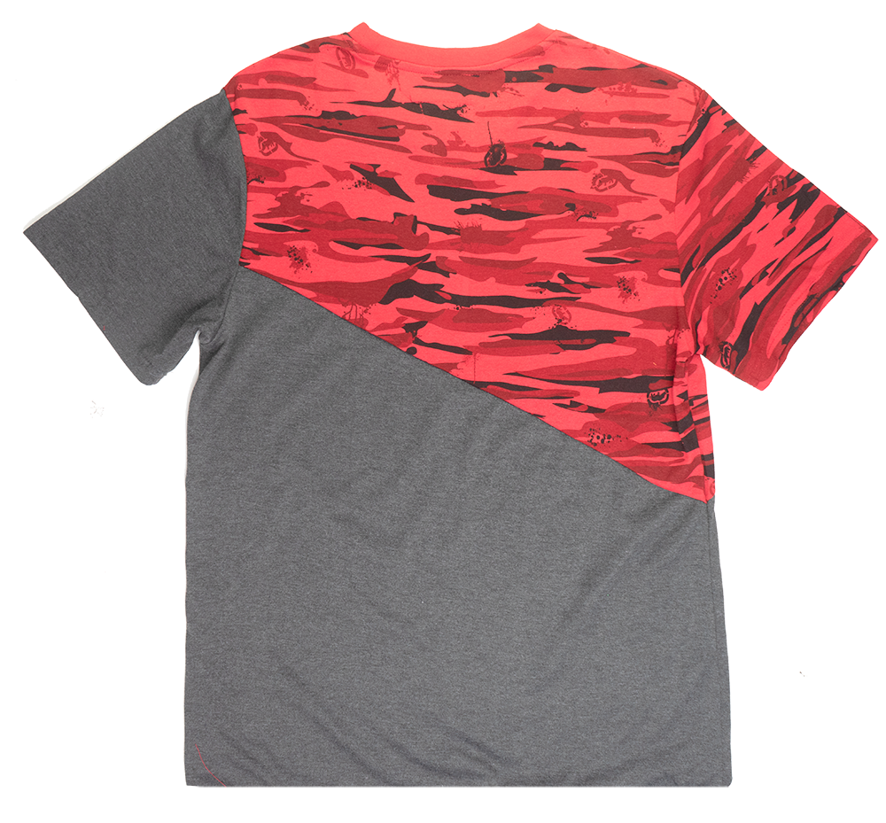 ECKO UNLTD LOGO T-SHIRT CHARCOAL HEATHER - EO31K781
