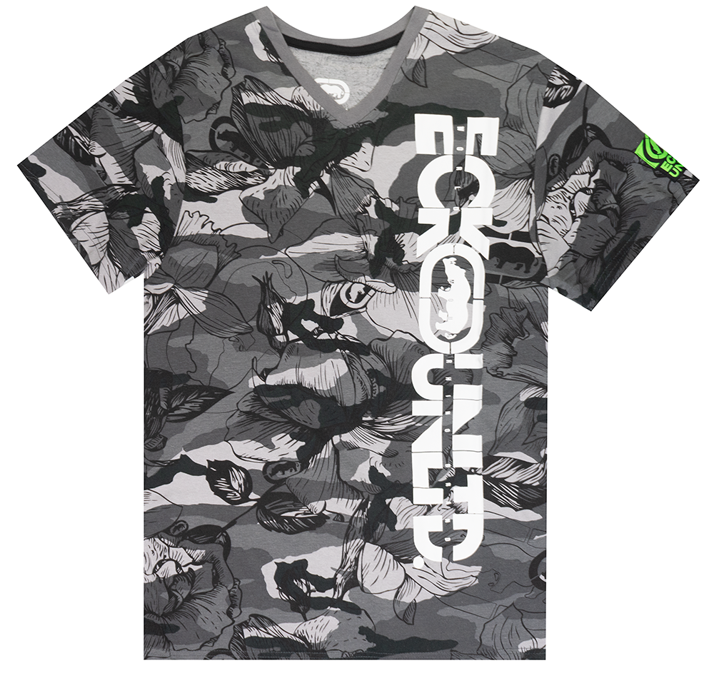 ECKO UNLTD LOGO T-SHIRT STREET CAMO - EO12K854