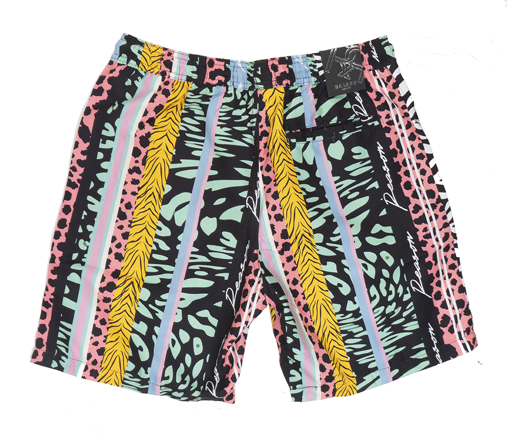 REASON GRAPHIC SWIM SHORTS MULTI - AZSW-036 - Steal Deal