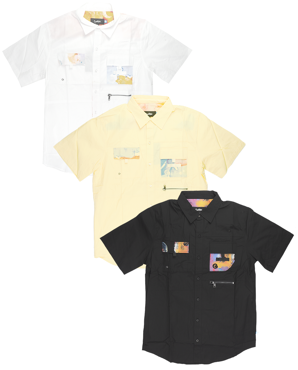 COOKIES ASSORTED S/S BUTTON DOWNS ASST - CKESBD