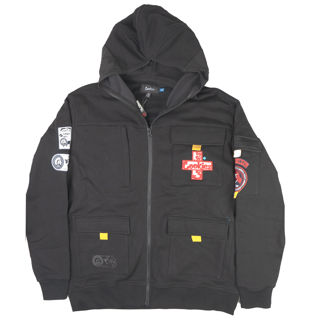 COOKIES ASSORTED ZIP HOODIE ASST - CKEZHD