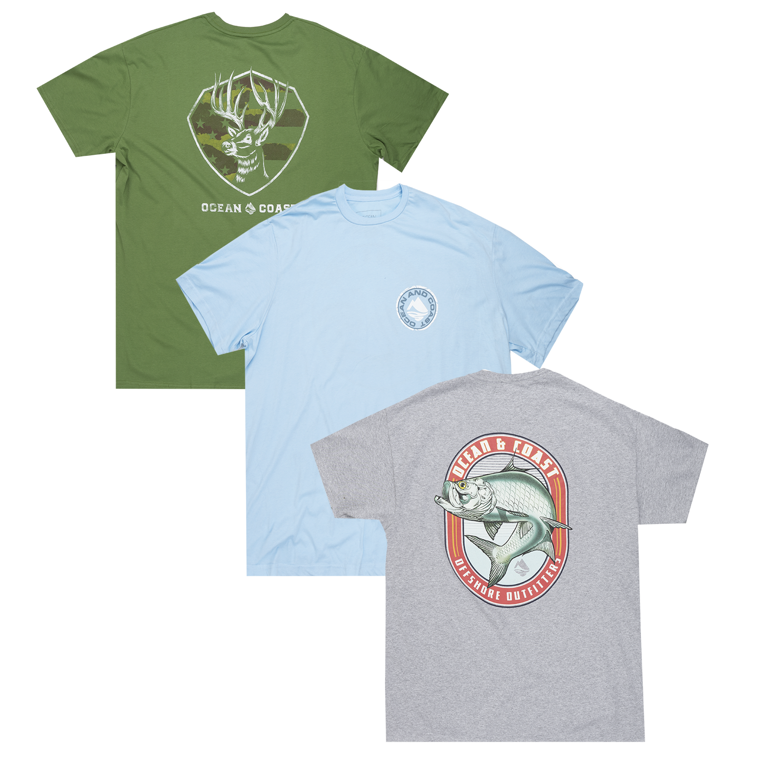 激安通販サイト GRAPHIC ASSORTED COAST OCEAN T-SHIRTS LOC1124 - トップス