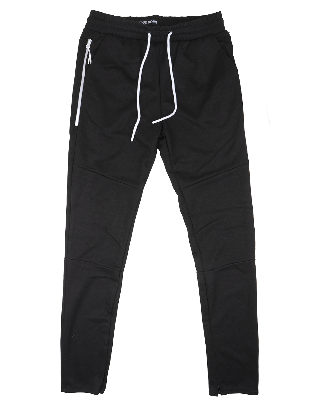 TRUE BORN TRACK JACKET & PANTS SET BLACK - TF501-TH504 - Steal Deal