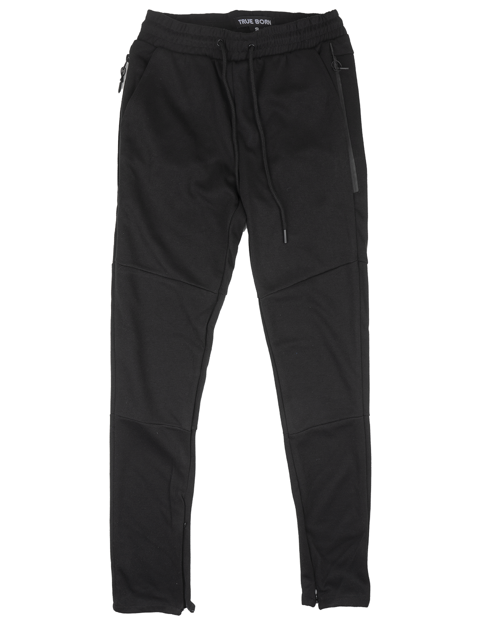 TRUE BORN TRACK JACKET & PANTS SET BLACK - TF404-TF401
