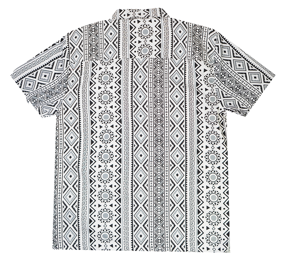 AKADEMIKS S/S BUTTON DOWN WHITE - A13SW21