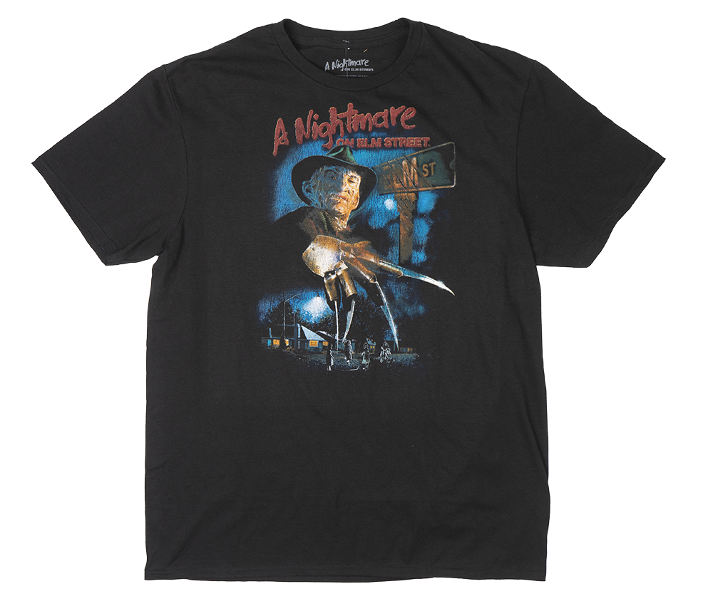 NIGHTMARE ON ELM STREET T-SHIRT BLACK - WBNA0015