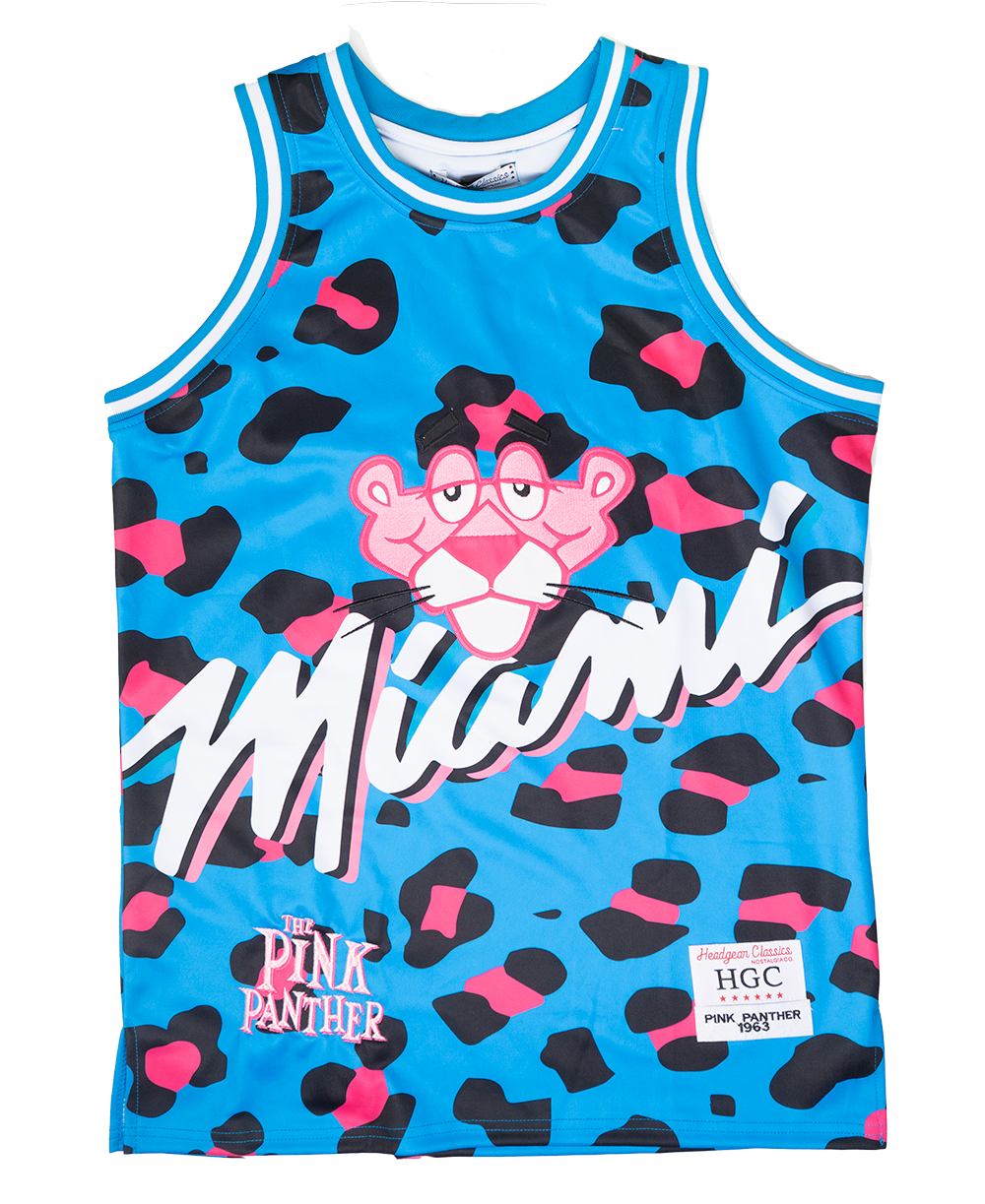 HEADGEAR PINK PANTHER BASKETBALL JERSEY BLUE - HGC040-BBJ-27
