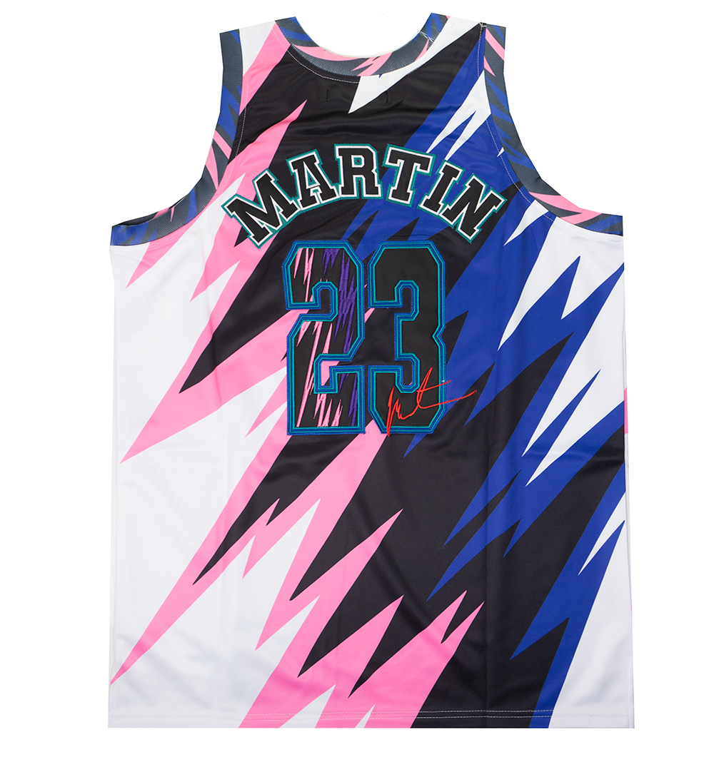 HEADGEAR MARTIN BASKETBALL JERSEY WHITE - HGC095X-BBJ-22