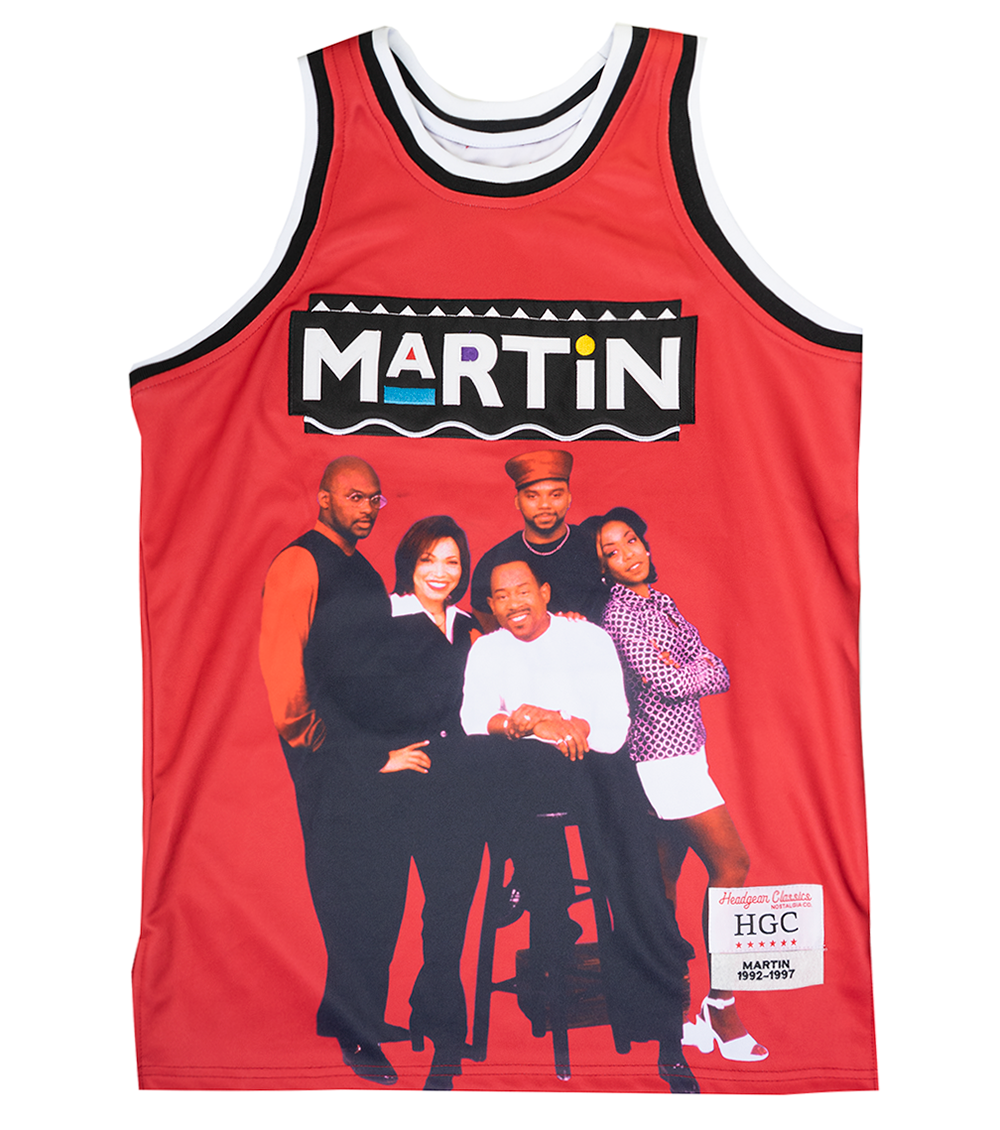 HEADGEAR MARTIN BASKETBALL JERSEY RED - HGC067-BBJ-56