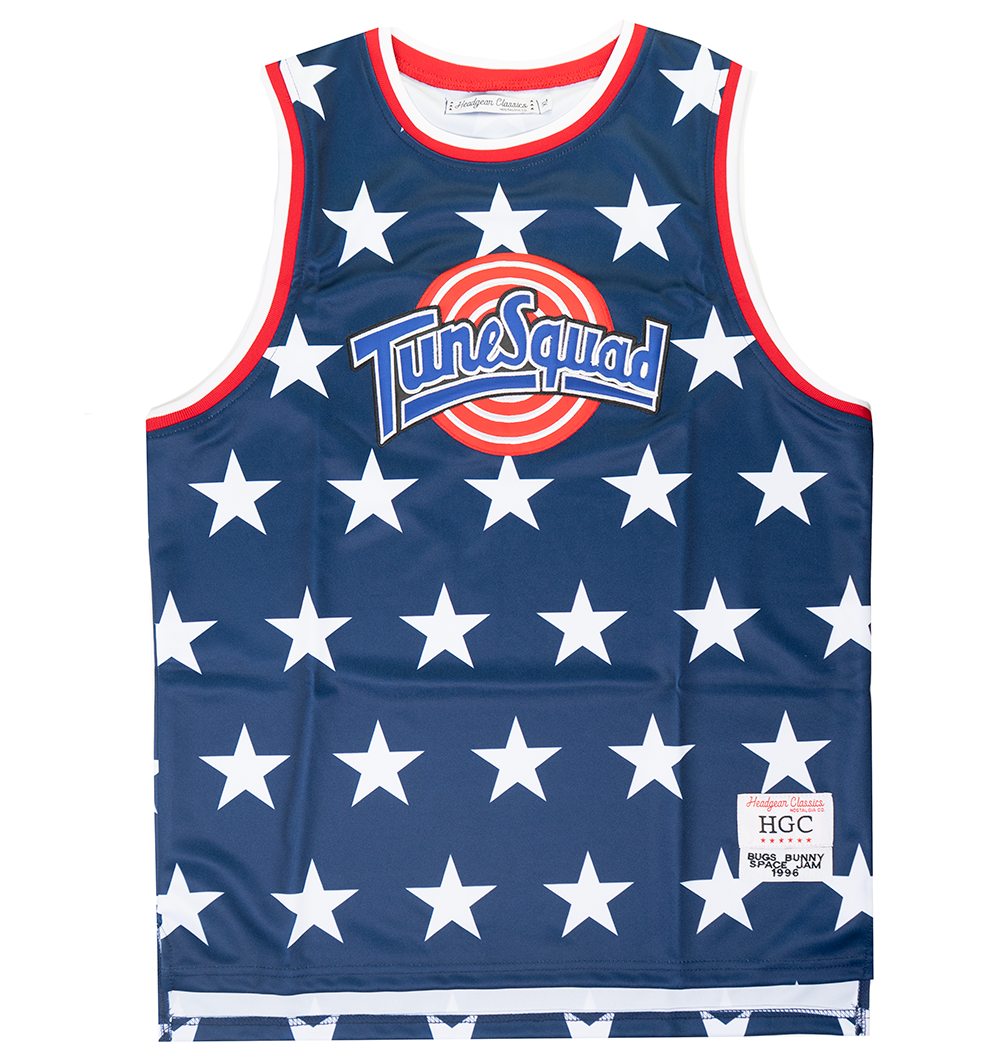YOUTH HEADGEAR TUNE SQUAD BASKETBALL JERSEY NAVY - HGC61-YBBJ-14