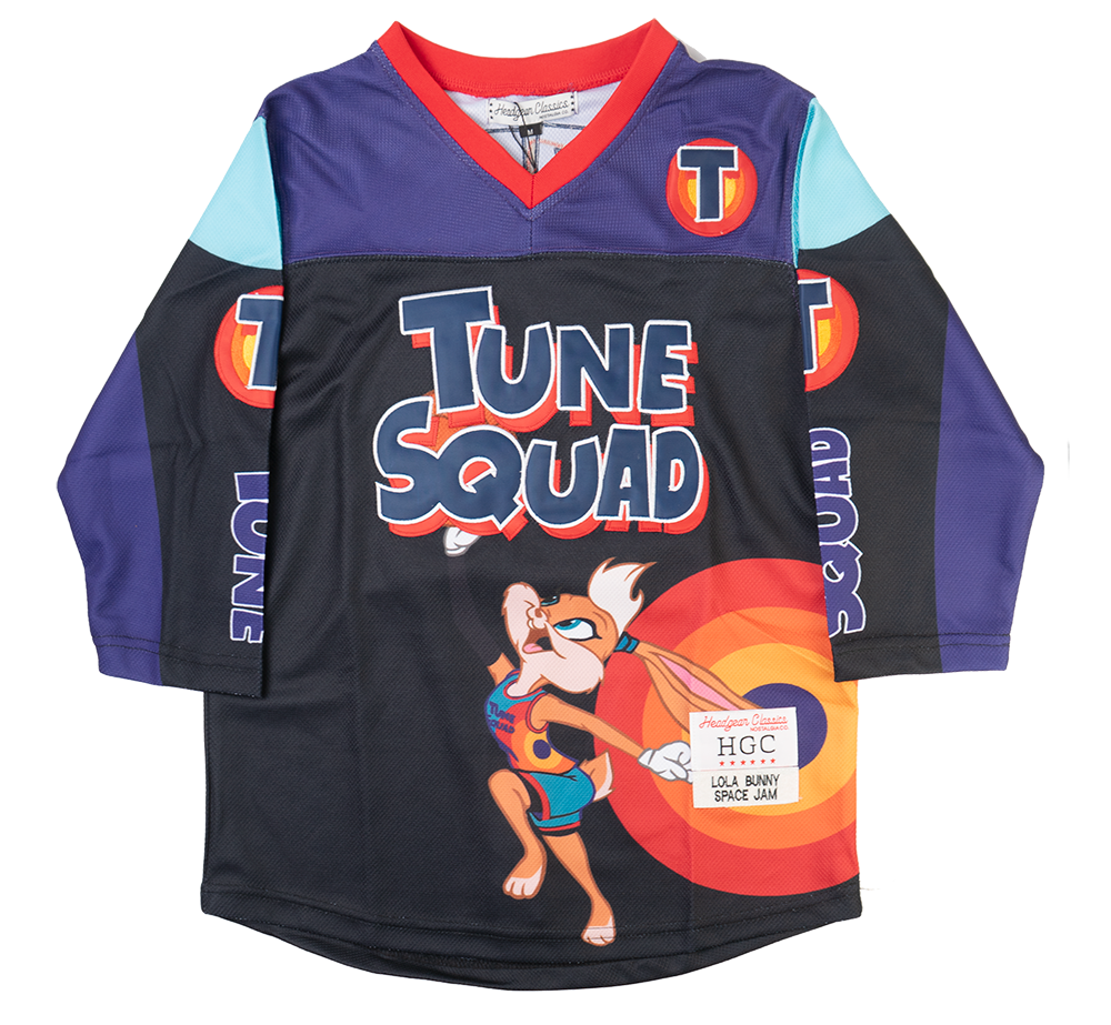 YOUTH HEADGEAR TUNE SQUAD HOCKEY JERSEY BLACK - HGC053-YHKYJ-29