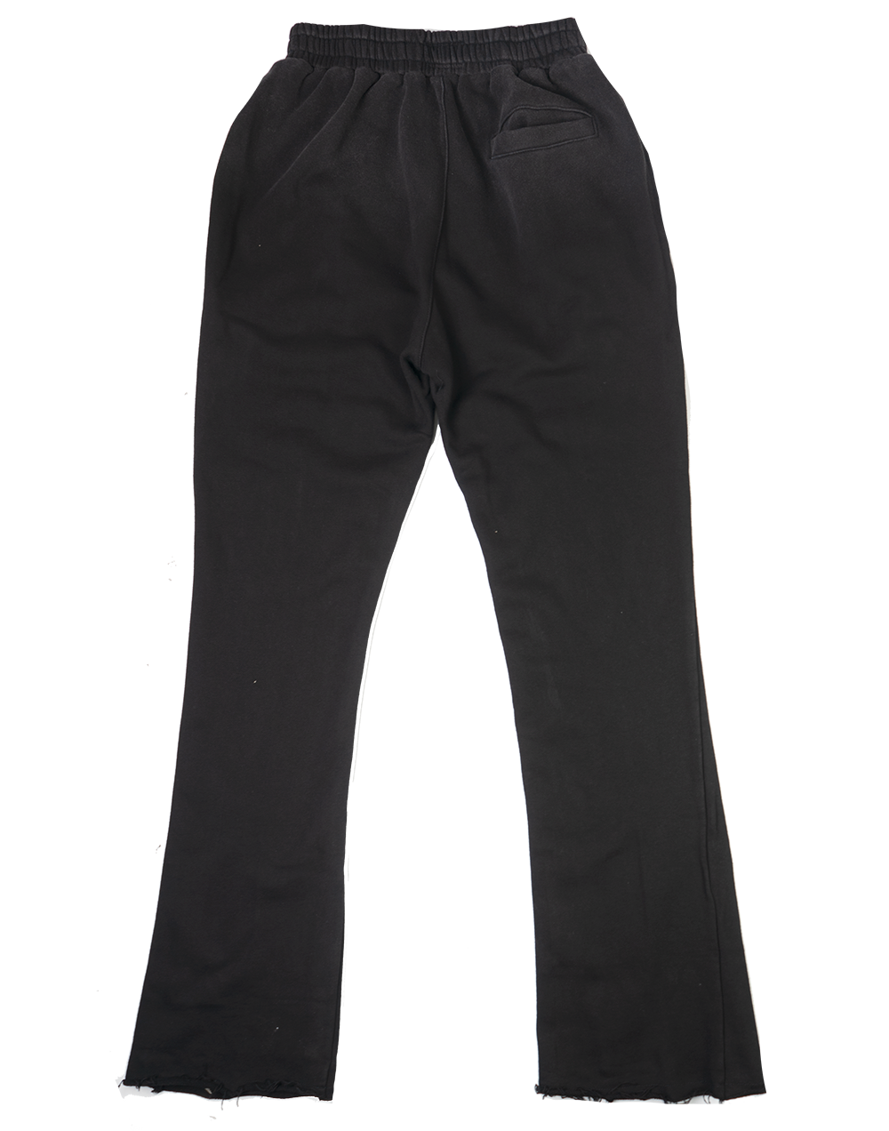 GFTD LA STACKED SWEATPANTS WASH BLACK - PRAY FOR PARIS
