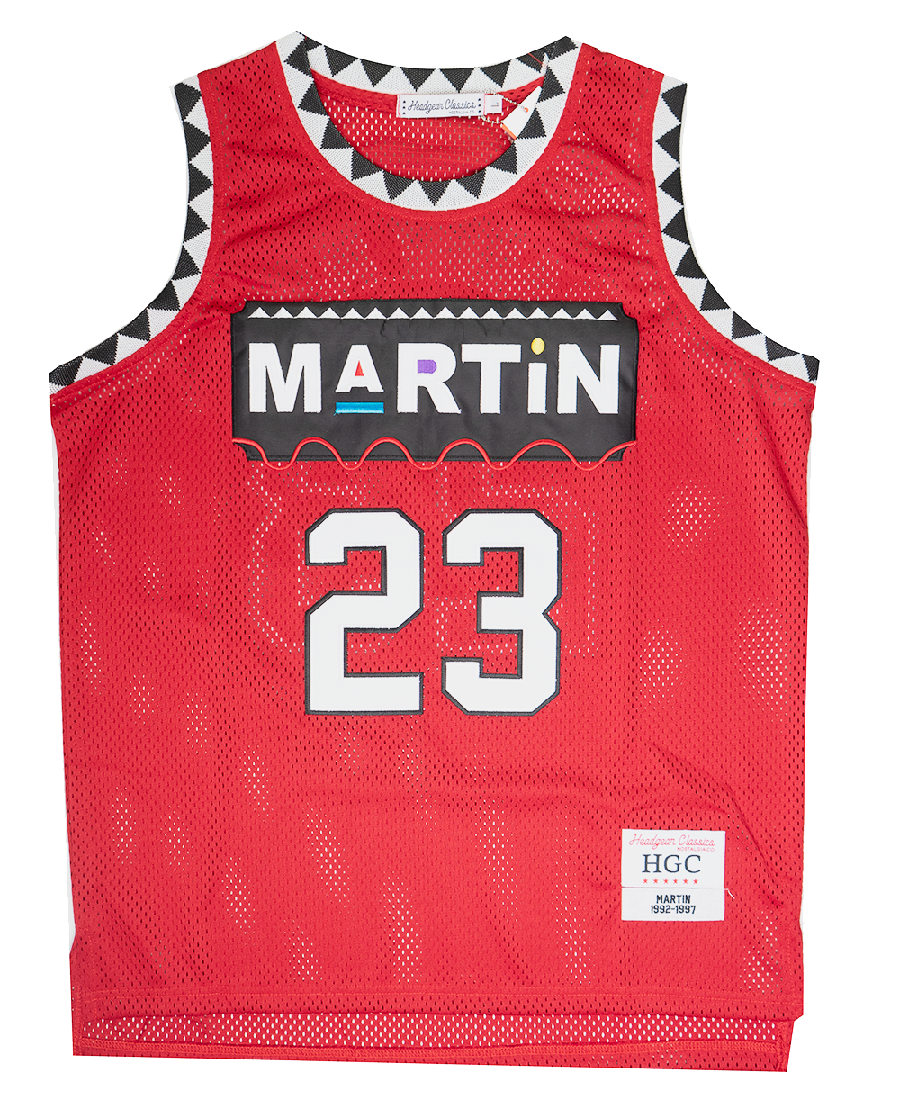HEADGEAR MARTIN BASKETBALL JERSEY RED - HGC25-BBJ-01