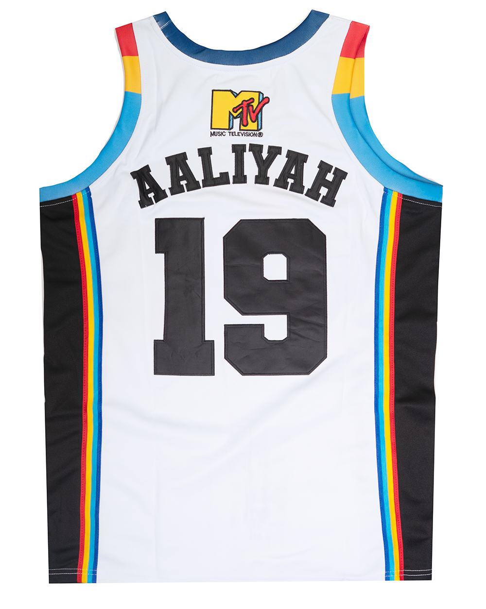 HEADGEAR AALIYAH BASKETBALL JERSEY WHITE - HGC016-BBJ-04