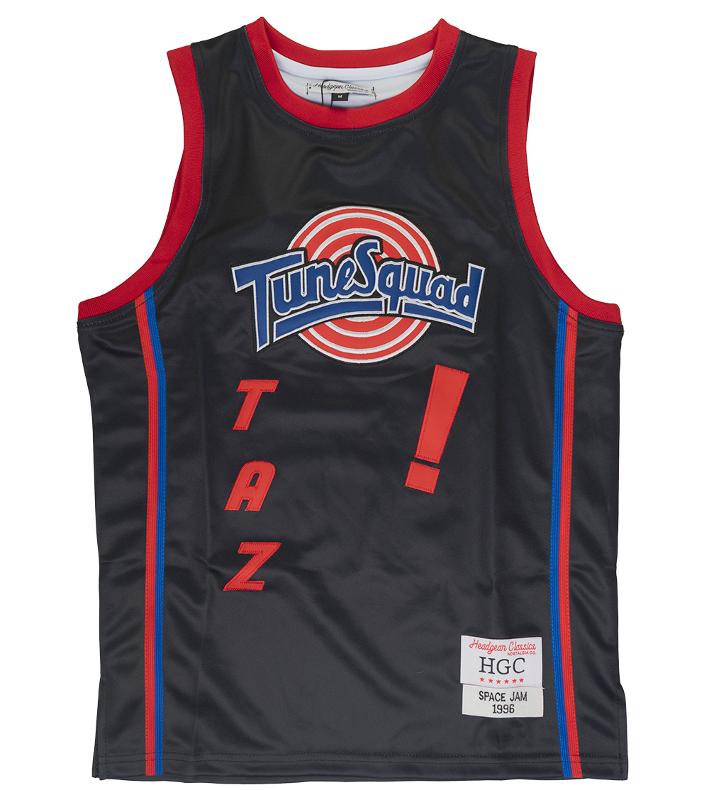 YOUTH HEADGEAR TUNE SQUAD BASKETBALL JERSEY BLACK - HGC029-YBBJ-03