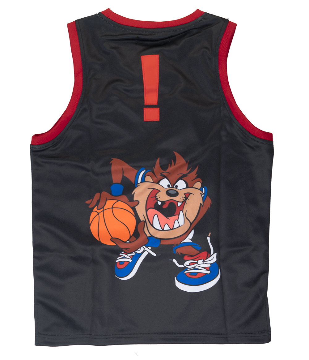 YOUTH HEADGEAR TUNE SQUAD BASKETBALL JERSEY BLACK - HGC029-YBBJ-03
