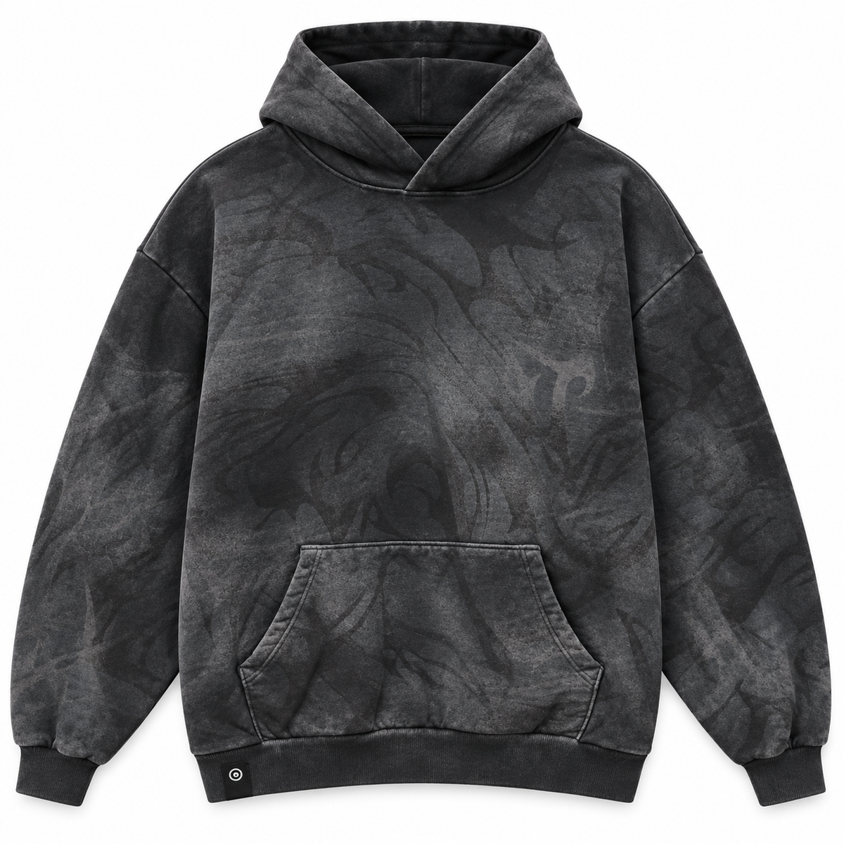 LRG GRAPHIC FLEECE HOODIE BLACK - L42VMLOXX