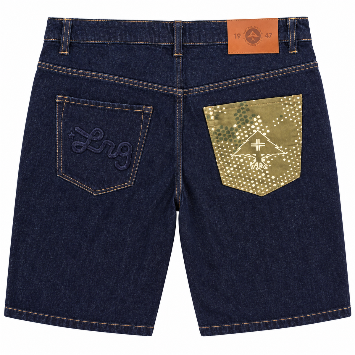 LRG BASIC DENIM SHORTS RAW INDIGO - L3WXMBSXX