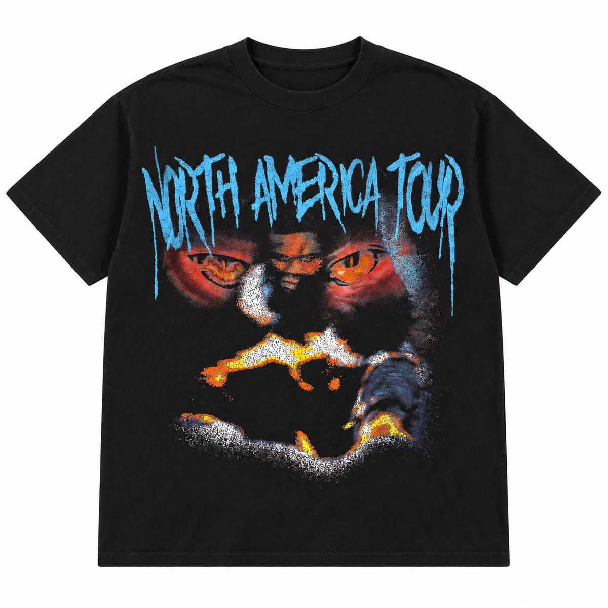 LICENSED GRAPHIC T-SHIRT BLACK - NAT