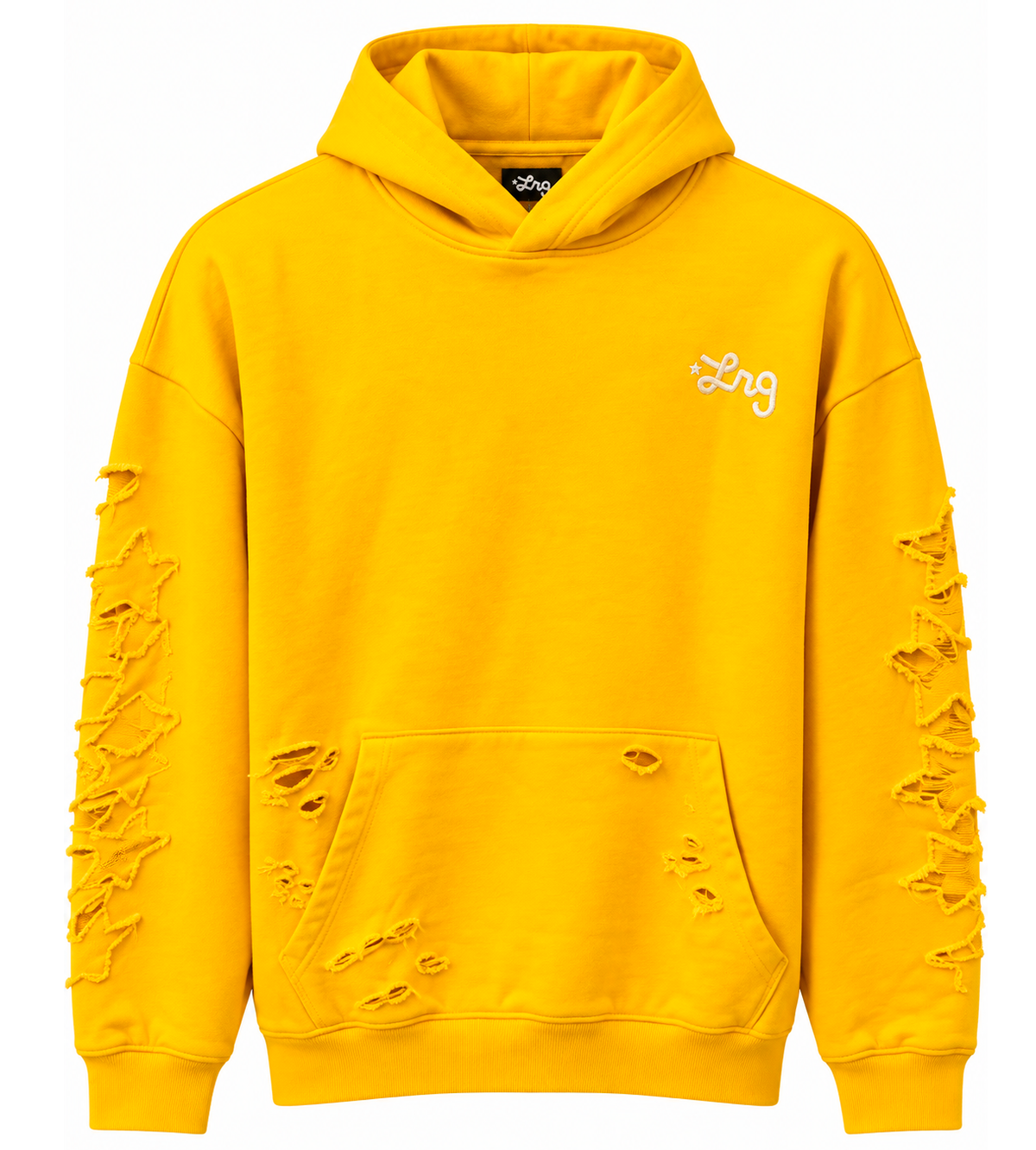 LRG GRAPHIC FLEECE HOODIE VINTAGE GOLD - L45UMSOXX