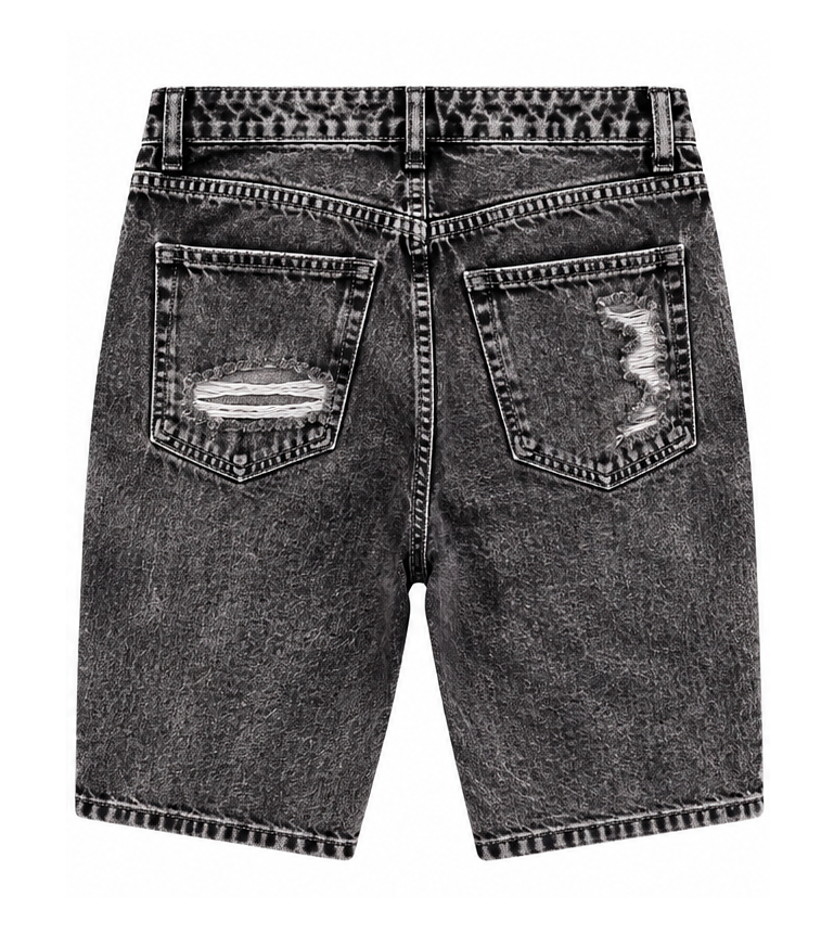 LRG BASIC DENIM SHORTS GREY - L0QGMBSXX