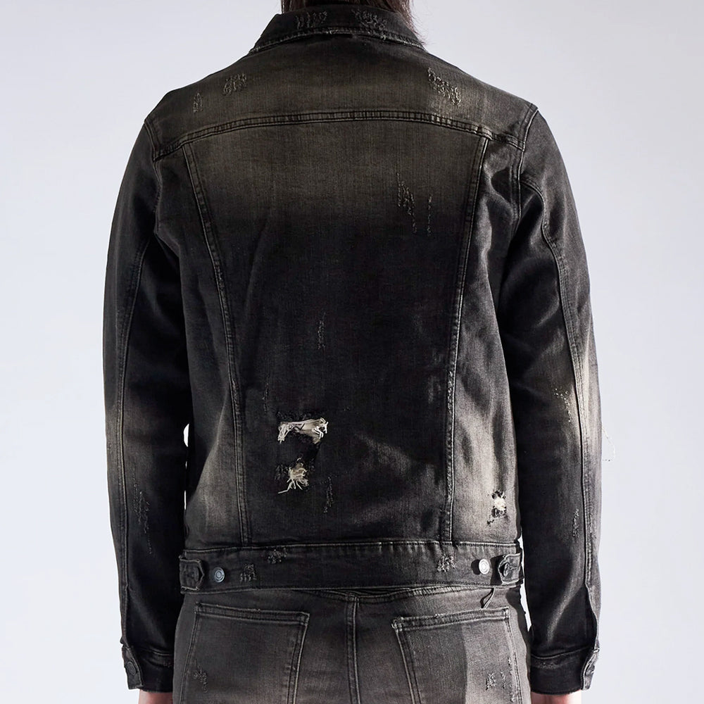 EMBELLISH - BLACK DENIM JACKET