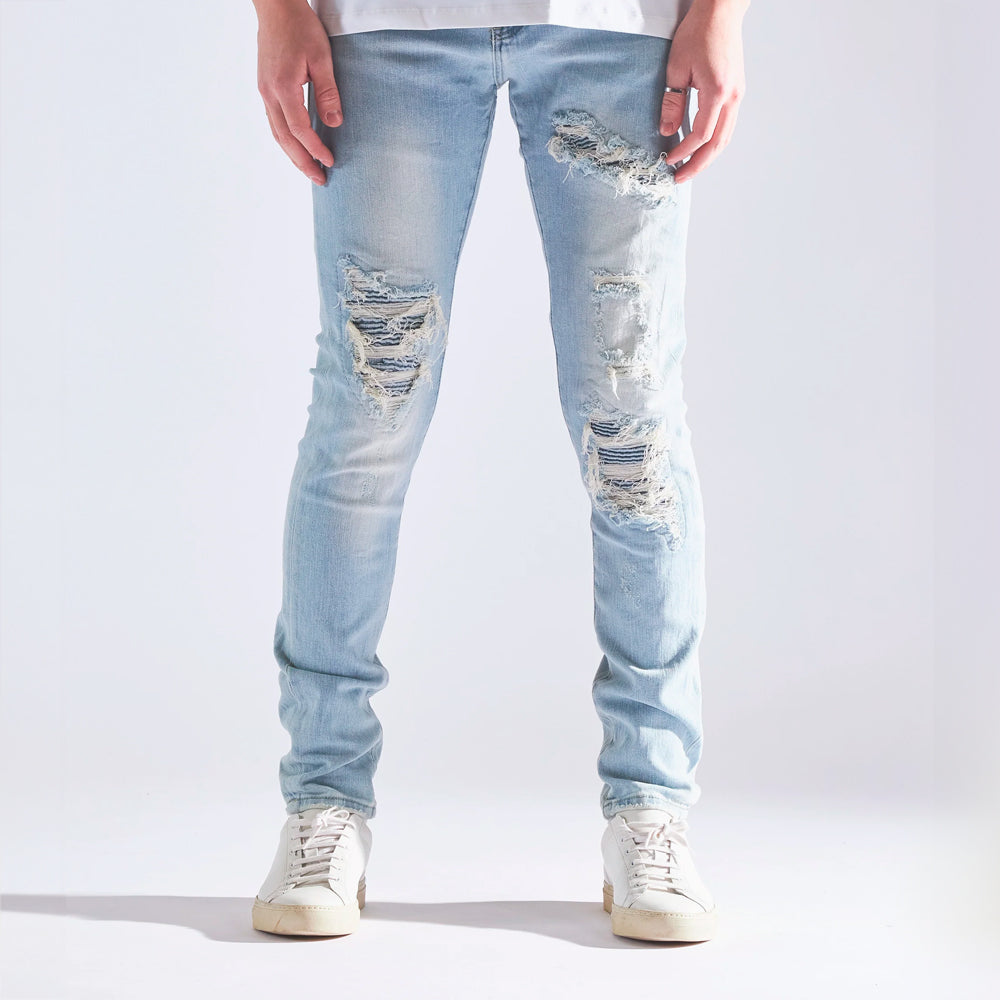 Embellish Jeans - Distressed Denim
