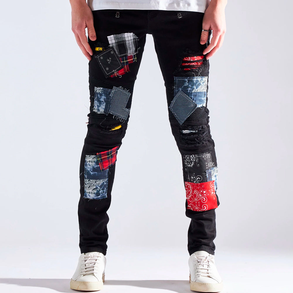 Embellish Black Denim Jeans