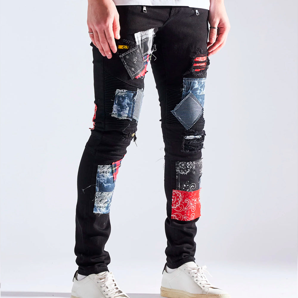 Embellish Black Denim Jeans