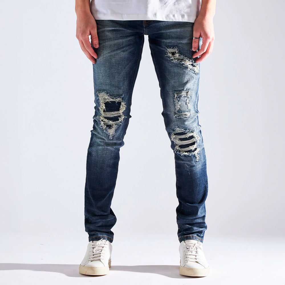 Embellish - Blue Denim Shorts