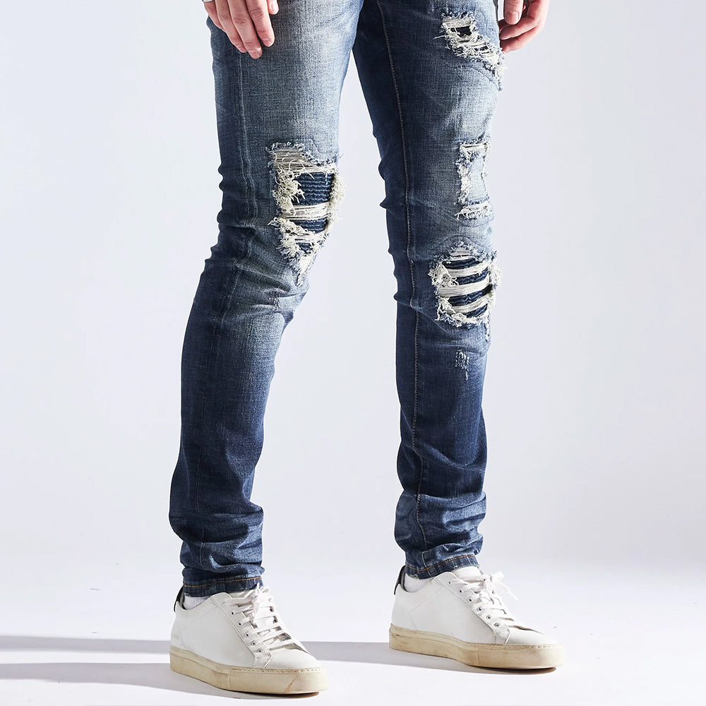 Embellish - Blue Denim Shorts