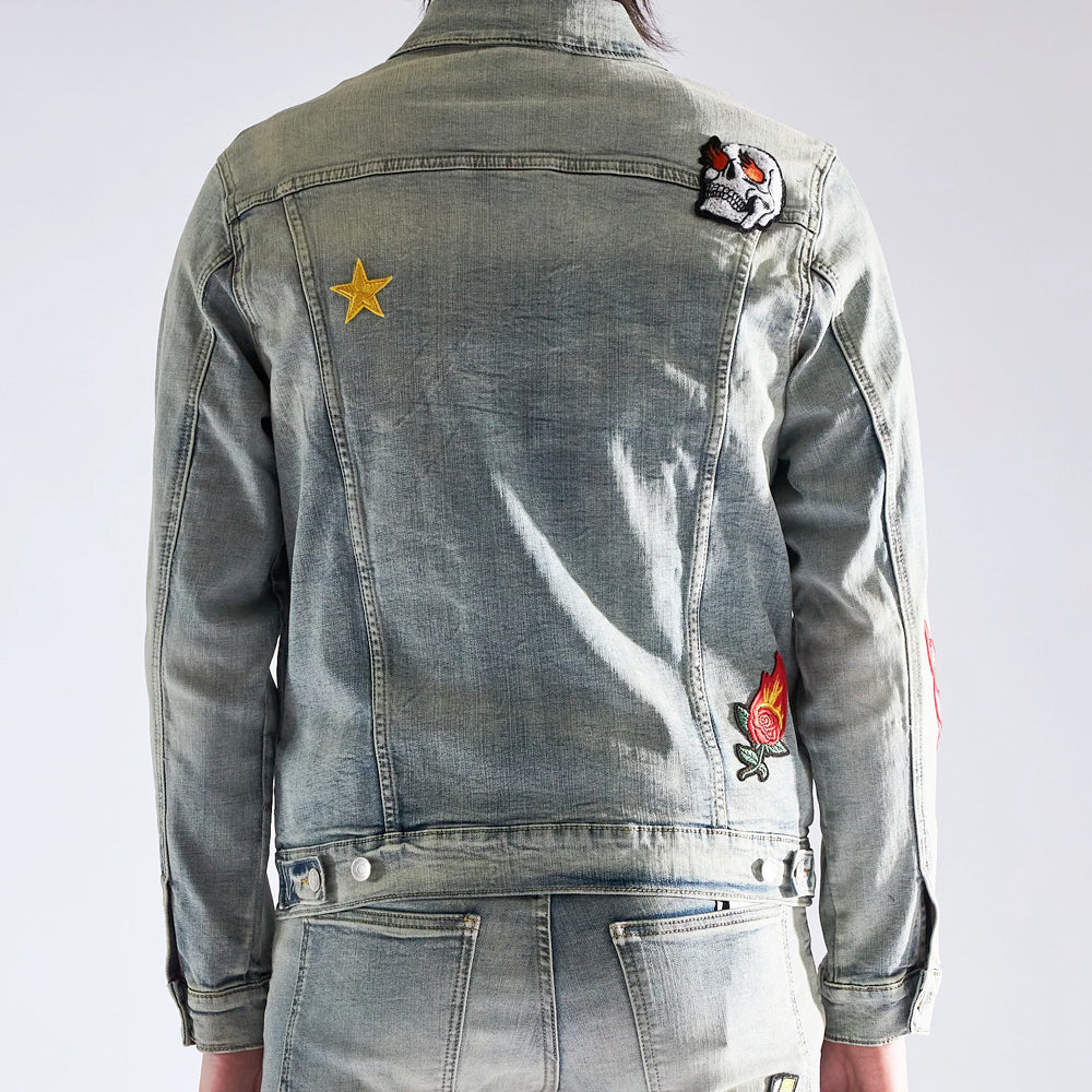 Embellish - Blue Denim Jacket