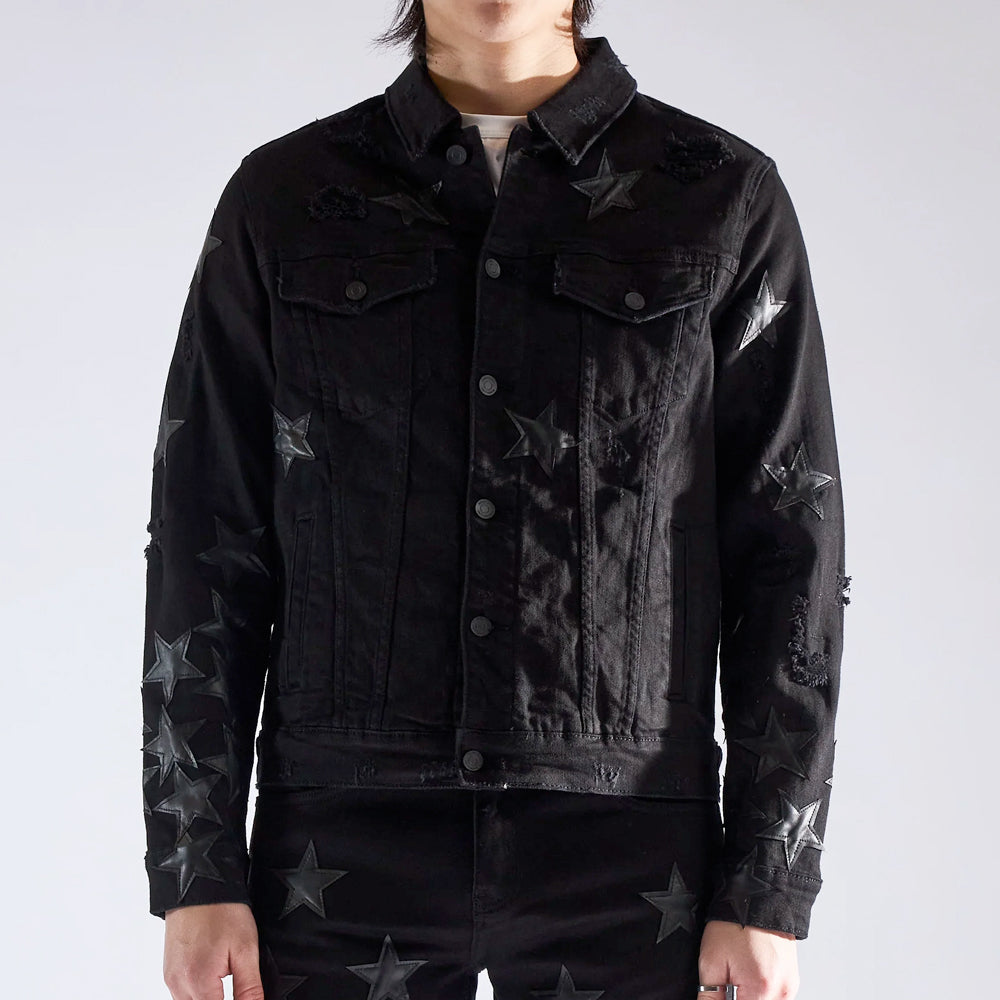 EMBELLISH - BLACK DENIM JACKET