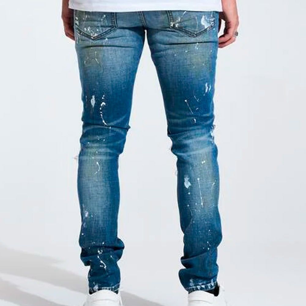 EMBELLISH - BLUE DENIM